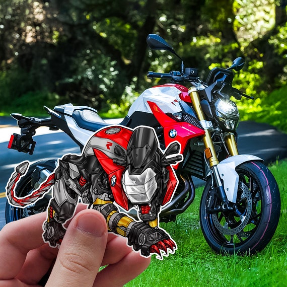 BMW F900R Stickers Set of 3 Motorcycle Decals for Motorrad Riders Etsy