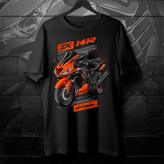 カワサキ Ninja ZX-14R 2014-16 Tシャツ - ライダー向けバイクT カワサキ Ninja ZX-14R 2014-16 Tシャツ - ライダー向けバイクT