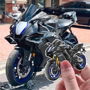 Yamaha YZF-R1 2020-23 Inspired Stickers - Set of 3 Motorcycle Decals