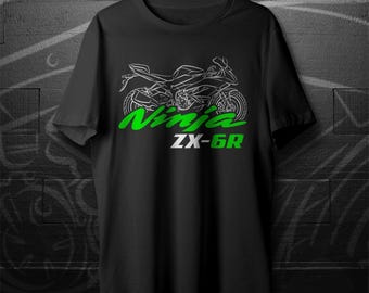 カワサキ Ninja ZX-6R 2009-2025 インスパイア T シャツ