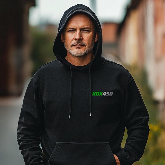 Kawasaki KDX 450 1982 Inspired Hoodie - Motorcycle Sweatshirt for