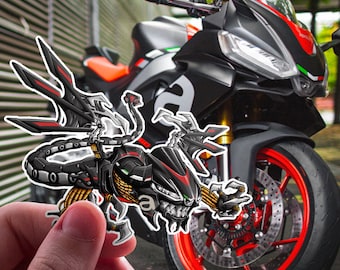 Aprilia RS 660-stickers - Set van 3 motorfietsstickers voor rijders