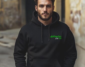 Kawasaki Ninja ZX-7R Inspired Hoodie - Motorcycle Sweatshirt