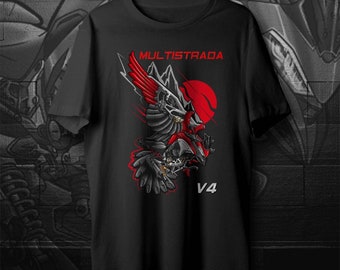 Ducati Multistrada V4 T-Shirt - Motorcycle Tee Shirt for ADV Riders