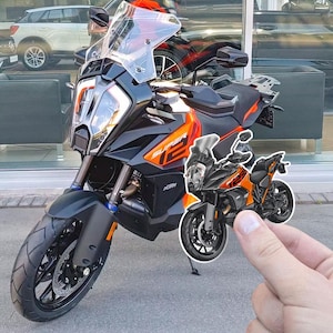 KTM 1290 Super Adventure 2021-23 Inspired Stickers - Set of 3 Motorcycle Decals