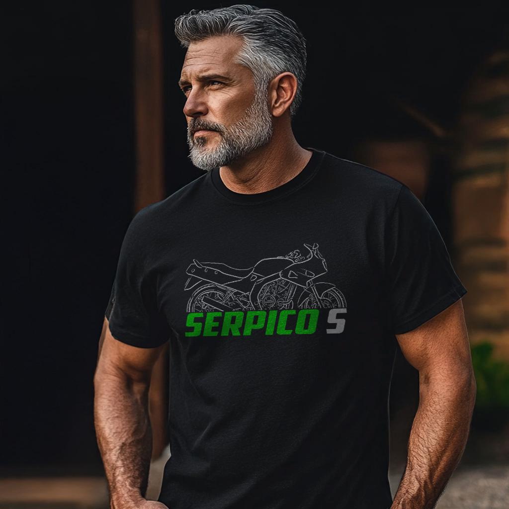 Kawasaki Serpico S Inspired T-shirt - Motorcycle Tee Shirt