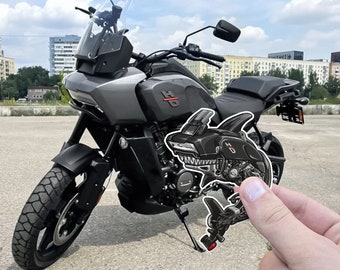 Harley Pan America 1250 Stickers - Set of 3 Biker Motorcycle Decals