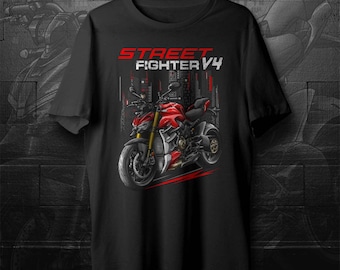 Ducati Streetfighter V4 T-Shirt - Motorcycle Tee Shirt for Riders