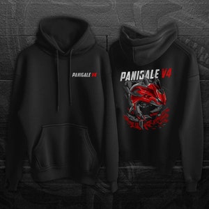 Ducati Panigale V4 Hoodie 2019-21 - Motorcycle Sweatshirt for Riders