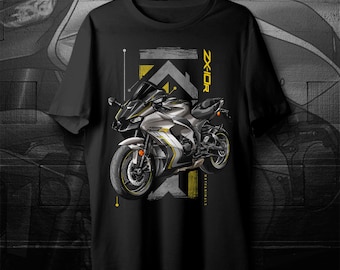 Kawasaki ZX-10R 2023-24 T-shirt - Motorcycle Tee Shirt for
