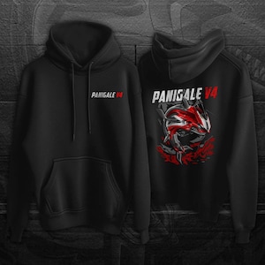 Ducati Panigale V4 Hoodie 2022-23 - Motorcycle Sweatshirt for Riders