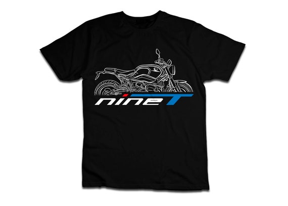 BMW R NineT T Shirt Motorcycle Tee Shirt for Motorrad Riders