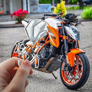KTM 1290 Super Duke R 2013-19 Inspired Stickers - Set of 3 Motorcycle Decals