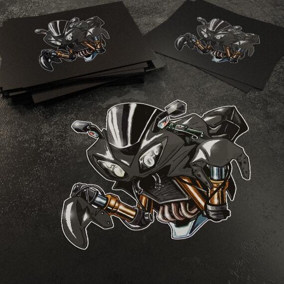 カワサキ Ninja ZX-10R にインスパイアされたステッカー