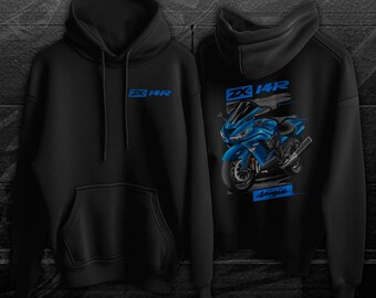 Kawasaki Ninja ZX-14R 2012-13 Hoodie - Motorcycle Sweatshirt