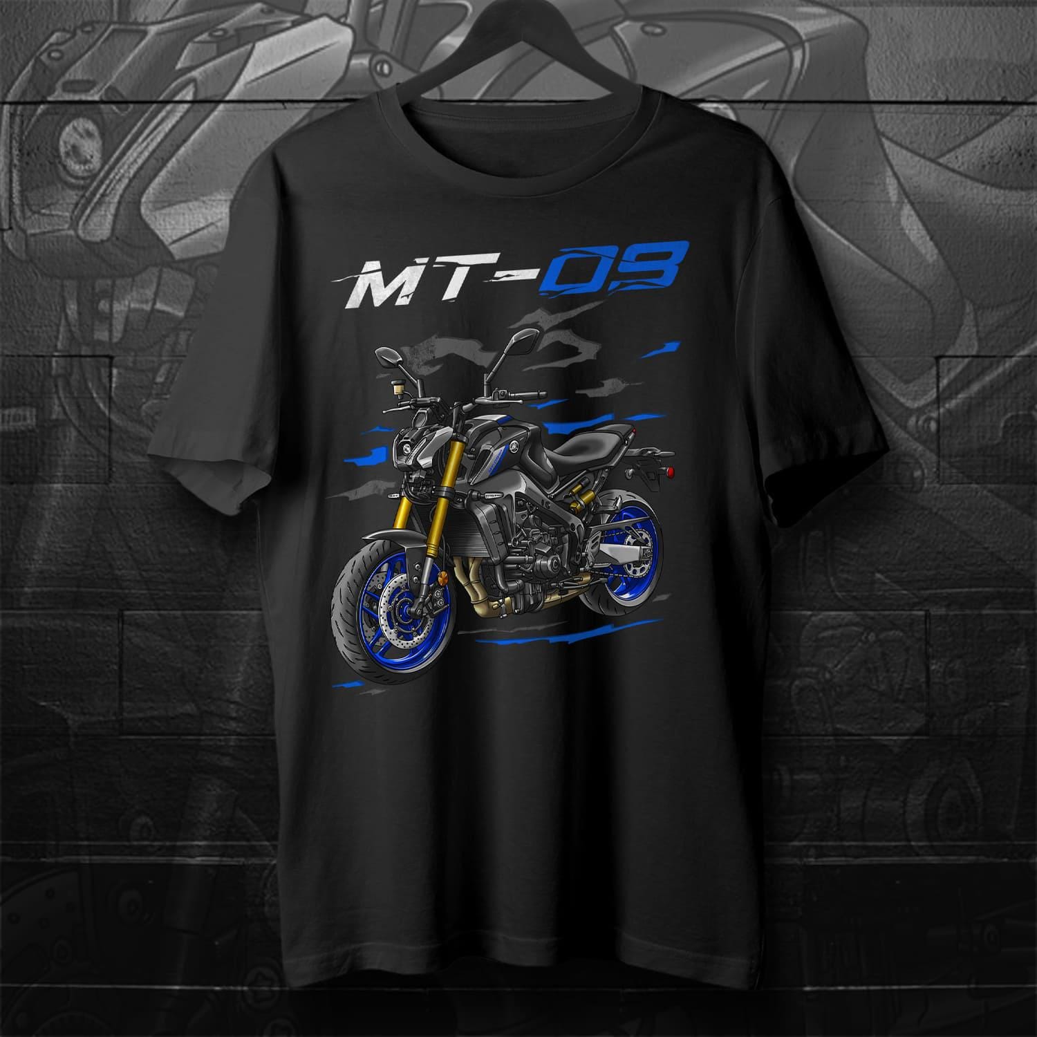 Yamaha MT 09 2021 23 Inspired T shirt Motorcycle Tee Shirt Etsy