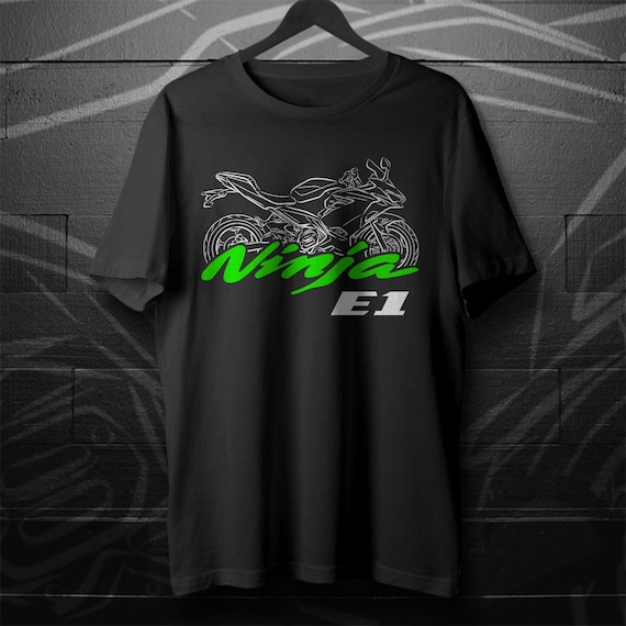 Kawasaki Ninja E1 2024 Inspired T-shirt - Motorcycle Tee Shirt for