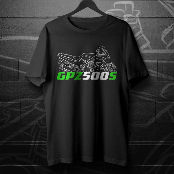 Kawasaki GPZ 500S Inspired T-shirt - Motorcycle Tee Shirt