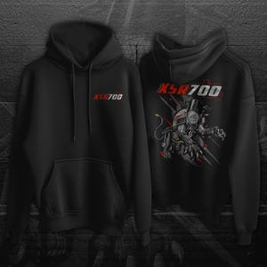Yamaha XSR700 2019-23 Inspired Hoodies - Motorcycle Sweatshirt for Riders