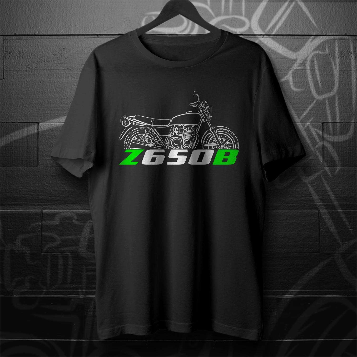 Kawasaki Z650B & KZ650B Inspired T-shirt - Motorcycle Tee