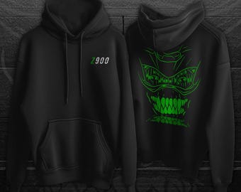 Kawasaki Z900 Inspired Hoodie - Motorcycle Sweatshirt for Riders