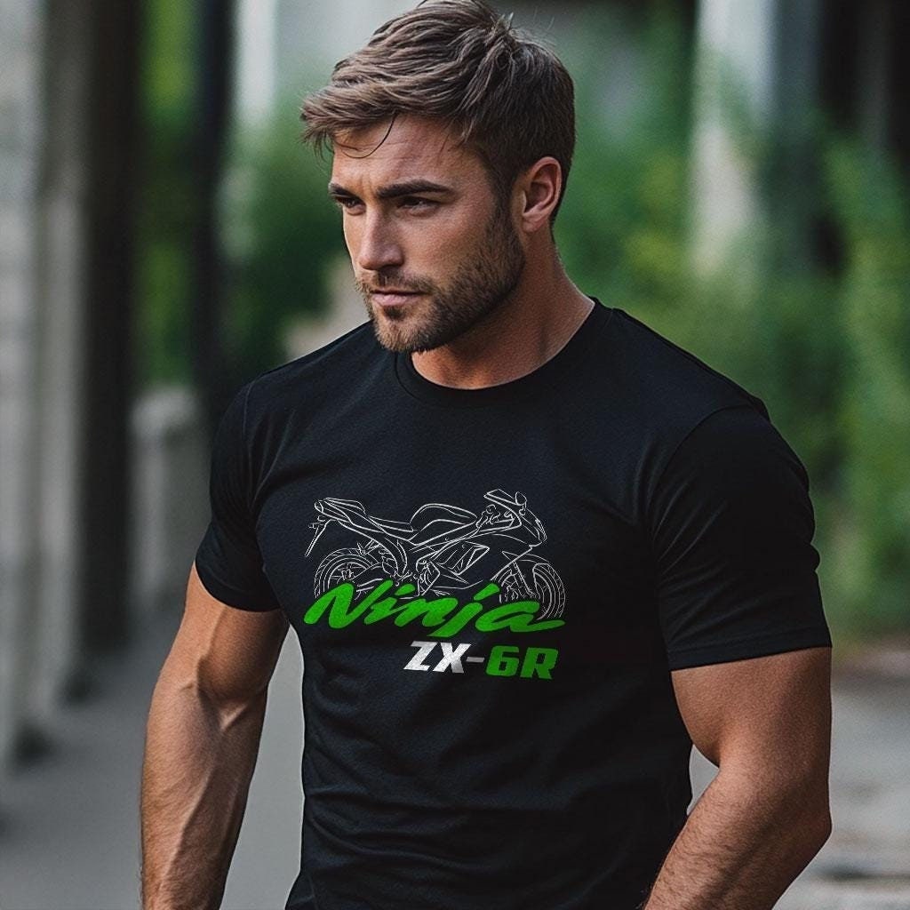 Kawasaki Ninja ZX-6R 2009-2025 Inspired T-shirt - Motorcycle