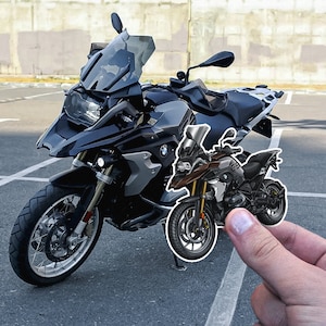 BMW R1200GS 2013-17 Stickers - Set of 3 Motorcycle Decals for ADV Riders
