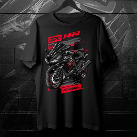 カワサキ Ninja ZX-14R 2014-16 Tシャツ - ライダー向けバイクT カワサキ Ninja ZX-14R 2014-16 Tシャツ - ライダー向けバイクT