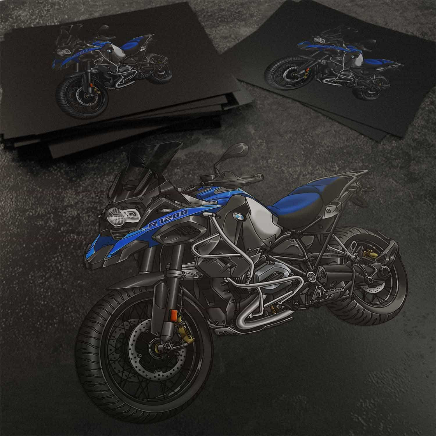 BMW R1200GSA 2014-18 Stickers - Set of 3 Motorcycle Decals for ADV ...