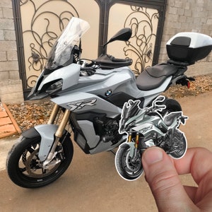 BMW S1000XR 2020-24 Stickers - Set of 3 Motorcycle Decals for Motorrad Riders