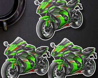カワサキ ZX-10R 2023-24 ステッカー - ライダー用オートバイ
