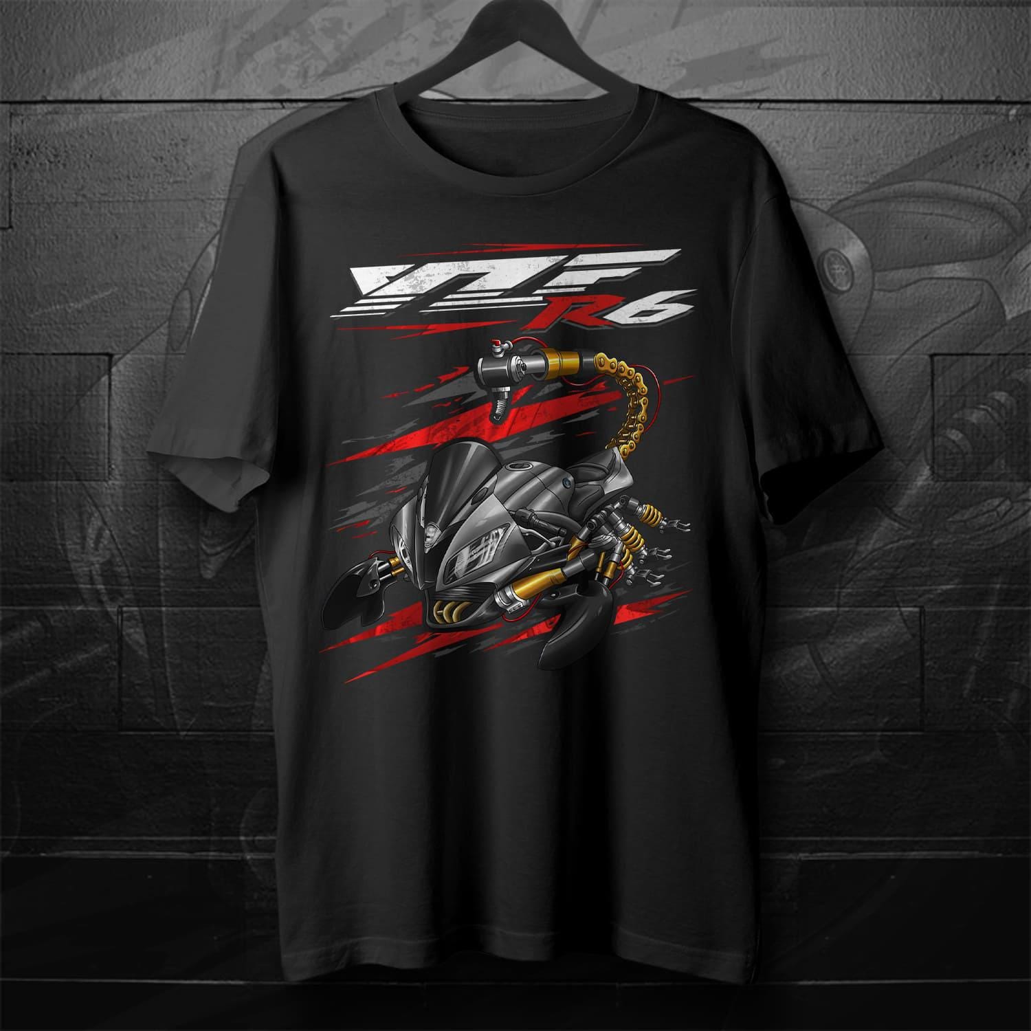 【COVERNAT】[YOSIGO] Tシャツ R6650 Yamaha YZF-R6 Inspired T-shirt - Motorcycle Tee Shirt - Etsy