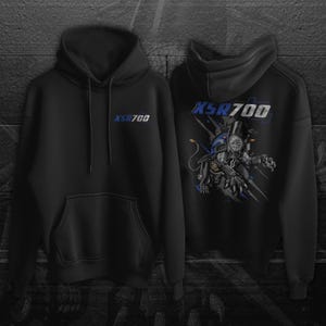 Yamaha XSR700 2024-25 Inspired Hoodies - Motorcycle Sweatshirt for Riders