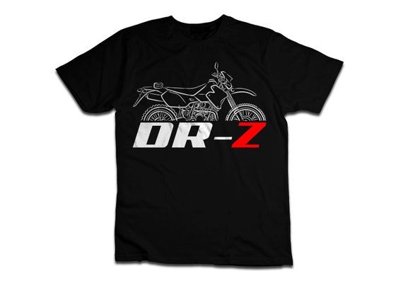 【oan】Grand Motorcycle Short Sleeve T-shirt Suzuki DR-Z 400 T-shirt - Motorcycle Tee Shirt for ADV