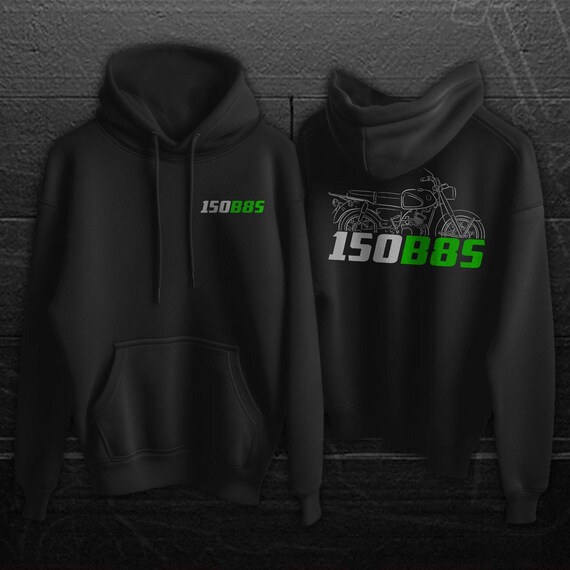 Kawasaki B8S 150 Inspired Hoodie - Motorcycle Sweatshirt for