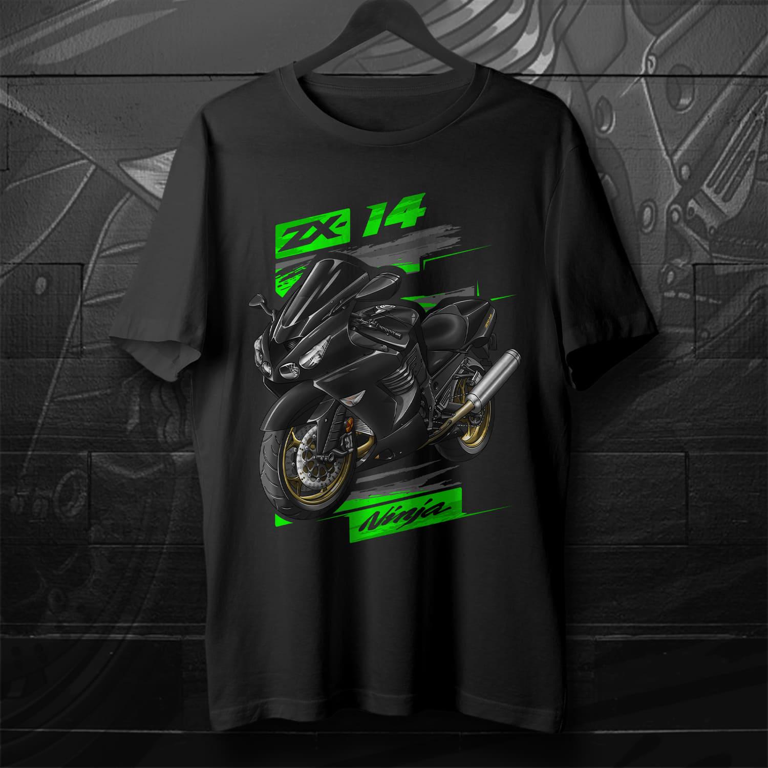 Kawasaki ZX-14 2010-11 Inspired T-shirt - Motorcycle Tee