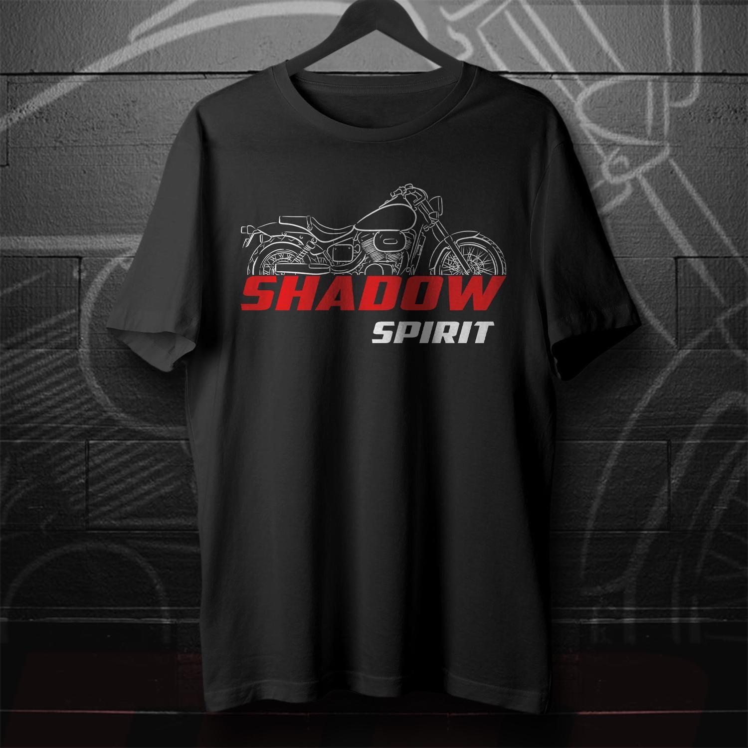 Honda VT750 Shadow | DC | Ec | RS & T Inspired T-shirt