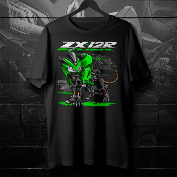 Kawasaki ZX12R Panther 2003-06 Inspired T-shirt - Motorcycle
