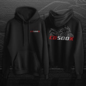 Honda CB500X Inspired Hoodie - Motorcycle Sweatshirt