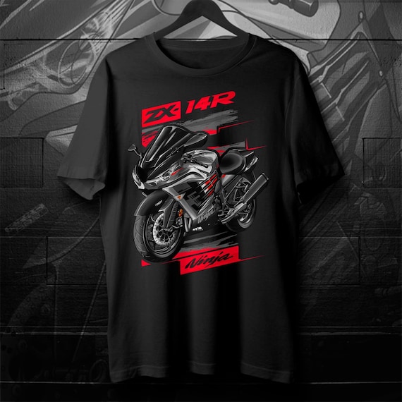 カワサキ Ninja ZX-14R 2022-24 Tシャツ - ライダー向けバイクT カワサキ Ninja ZX-14R 2022-24 Tシャツ - ライダー向けバイクT