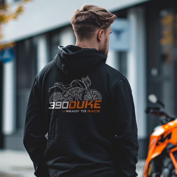 Buy KTM 390 Duke Hoodie Motorcycle Sweatshirt for Riders Online