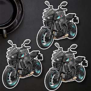 Yamaha MT-10 2022-25 Inspired Stickers - Set of 3 Motorcycle Decals