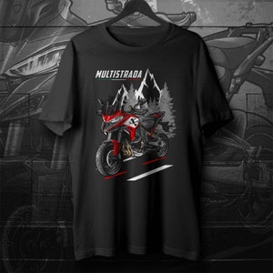 Ducati Multistrada V4S T-Shirt - Motorcycle Tee Shirt for ADV Riders