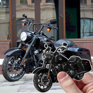 Harley Road King Special 2020-22 Inspired Stickers - Set of 3 Biker Motorcycle Decals