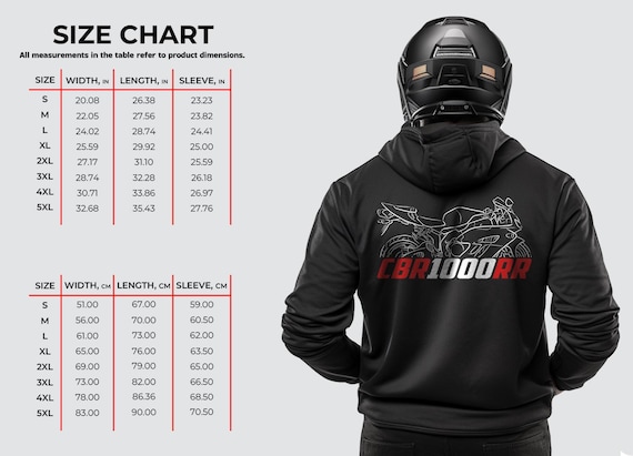 Honda CBR1000RR Inspired Hoodie - Motorcycle Sweatshirt - Etsy