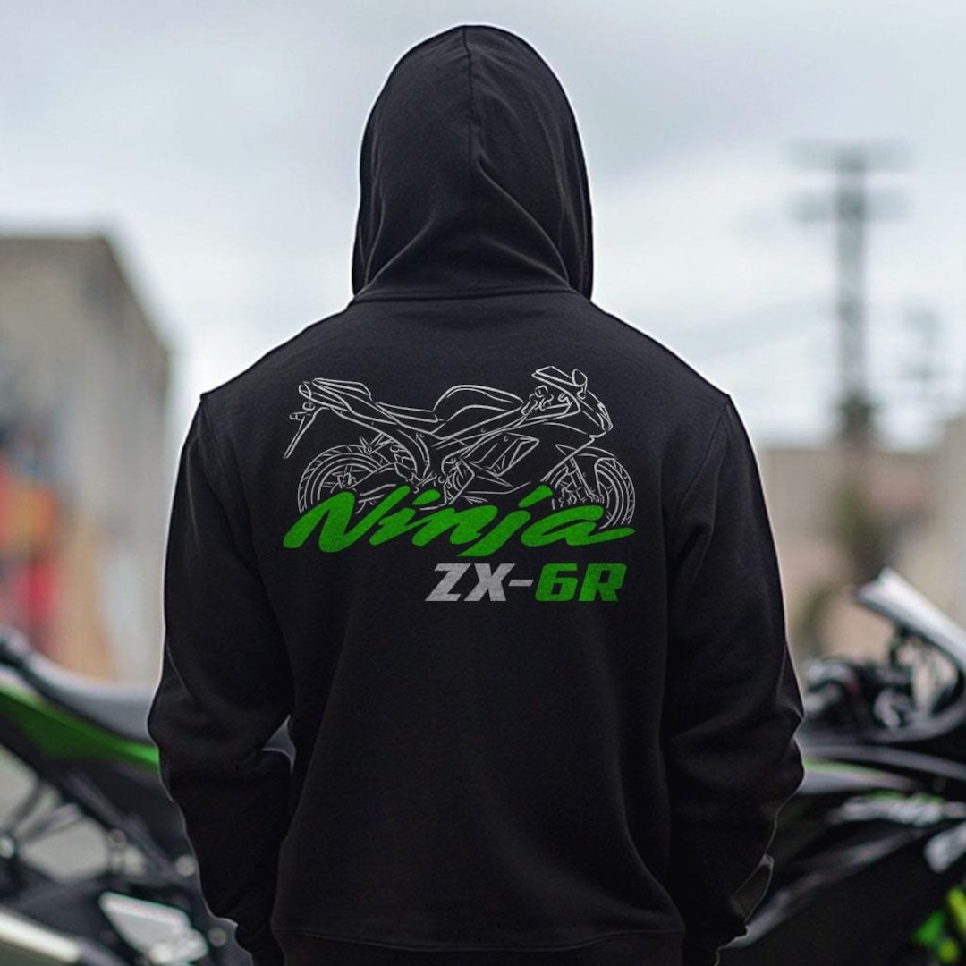 Kawasaki Ninja ZX-6R 2009-2025 Inspired Hoodie - Motorcycle