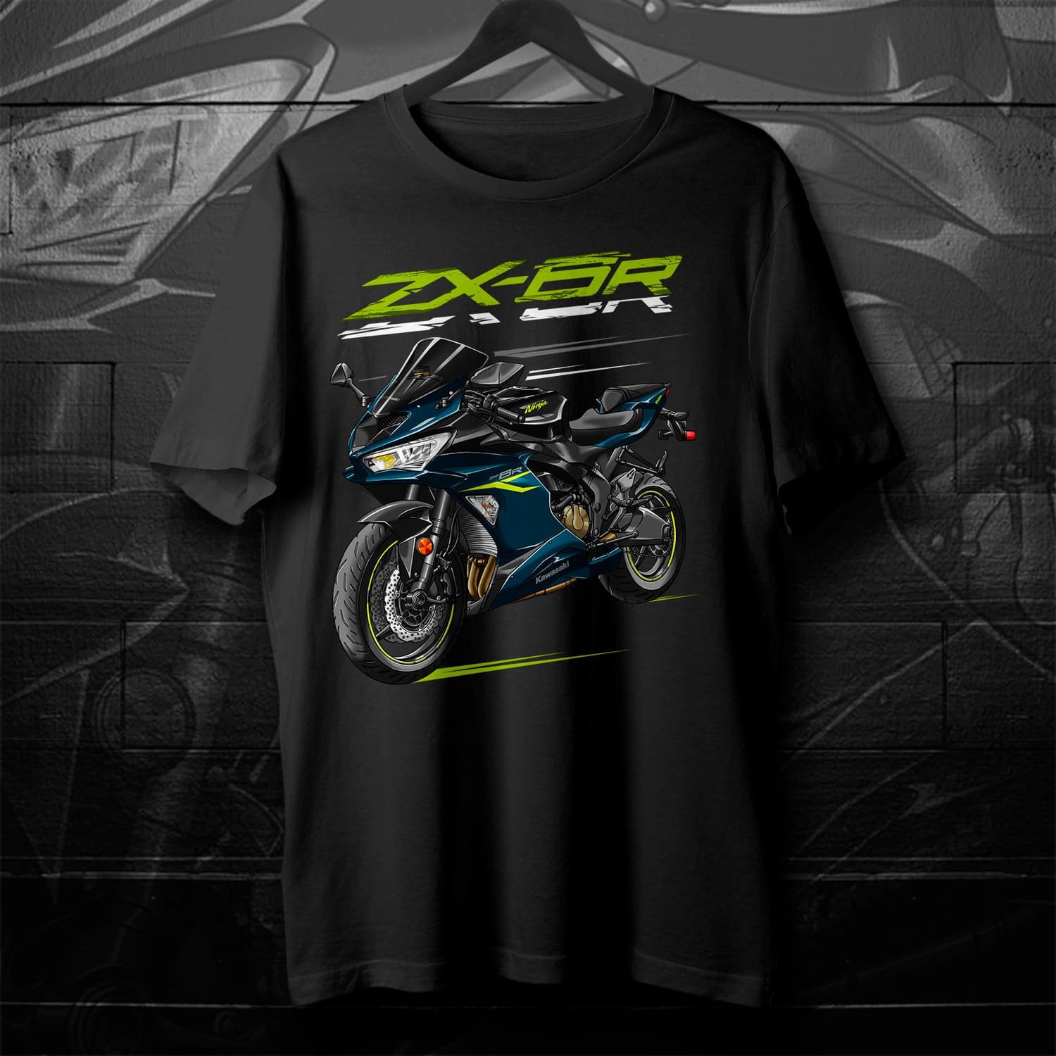 カワサキ ZX-6R 2021-23 Tシャツ - ライダーのためのバイクT