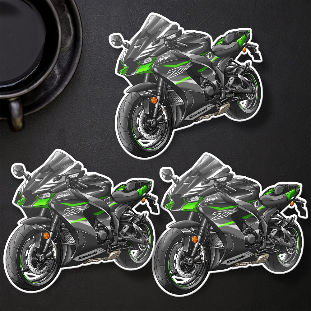 カワサキ ZX-10R 2023-24 ステッカー - ライダー用オートバイ