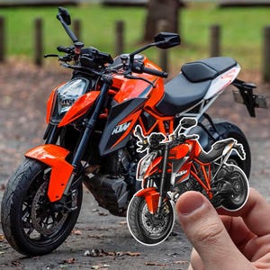 KTM 1290R Super Duke 2013-19 - Set of 3 Motorcycle Decals