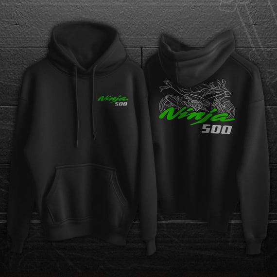 Kawasaki Ninja 500 Inspired Hoodie - Motorcycle Sweatshirt for